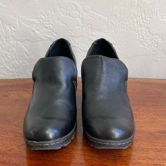 B.O.C. Black Leather Upper Clogs Size:‎ 7 - Picture 1 of 8